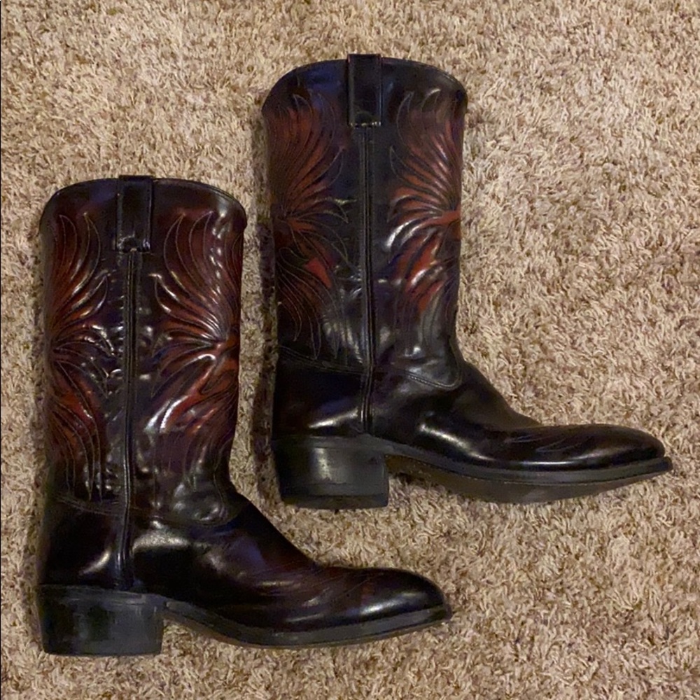 Iron Age steel toed Boots 9D